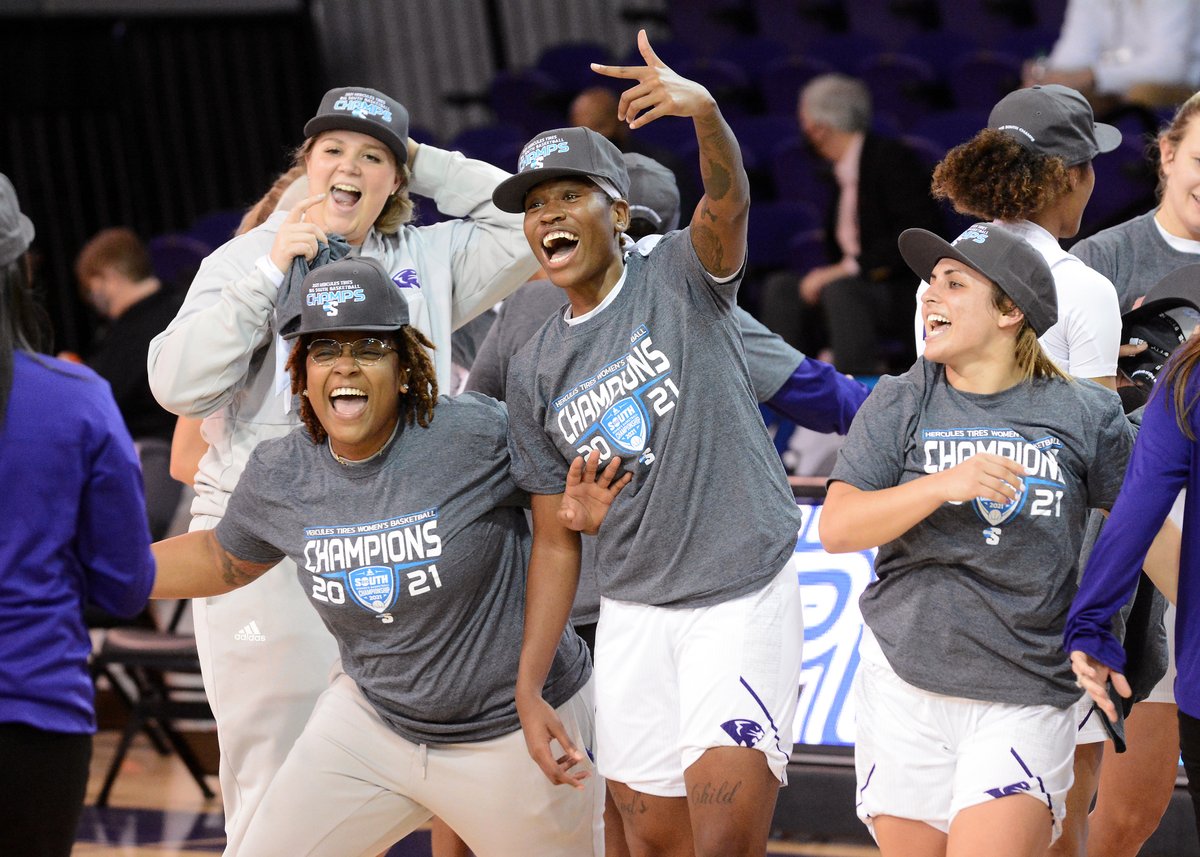 Big South Conference tournament champions <a href="/HighPointSports/">High Point Panthers</a> <a href="/HPUWBB/">HPU Women's Basketball</a>