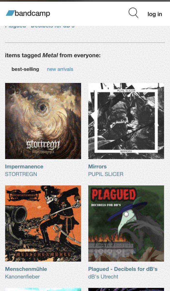 <a href="/undagroundpromo/">BurnerBurner</a> <a href="/dBsUtrecht/">dB's</a> How awesome is this! 4th best selling metal album at <a href="/Bandcamp/">bandcamp</a> 🤟🏽🤟🏽🤟🏽

This is one of the reasons why the Dutch (and Utrecht) metalscene is awesome!! Support <a href="/dBsUtrecht/">dB's</a> , support metal! 🤟🏽🤟🏽🤟🏽❤️❤️