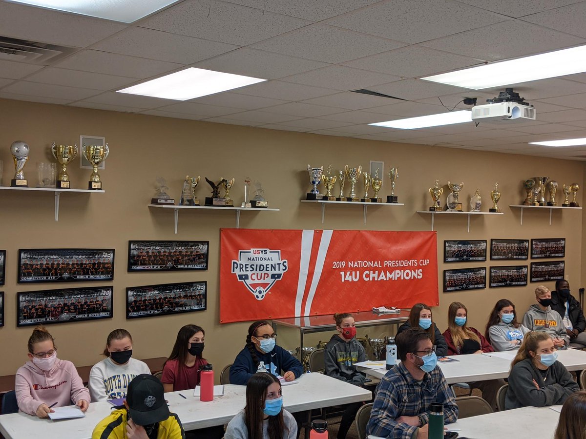 Dakota_Alliance's tweet photo. Spring 2021 Referee Class!
Look at the turnout for these new refs!
We're excited to get these officials out on the field.
#newrefs #excitedtobeofficial https://t.co/MLK7lk9j4O