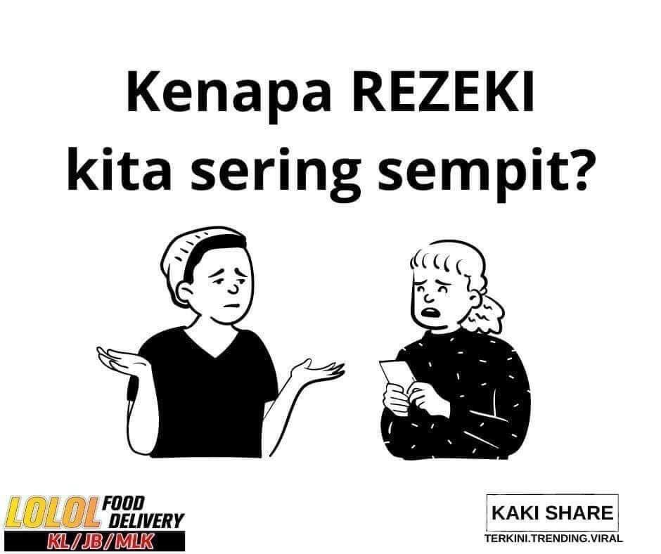 TweetIslamik's tweet photo. Dalam tak sedar, ni antara sebab kenapa rezeki kita sering sempit. https://t.co/HfnGRKh1vh