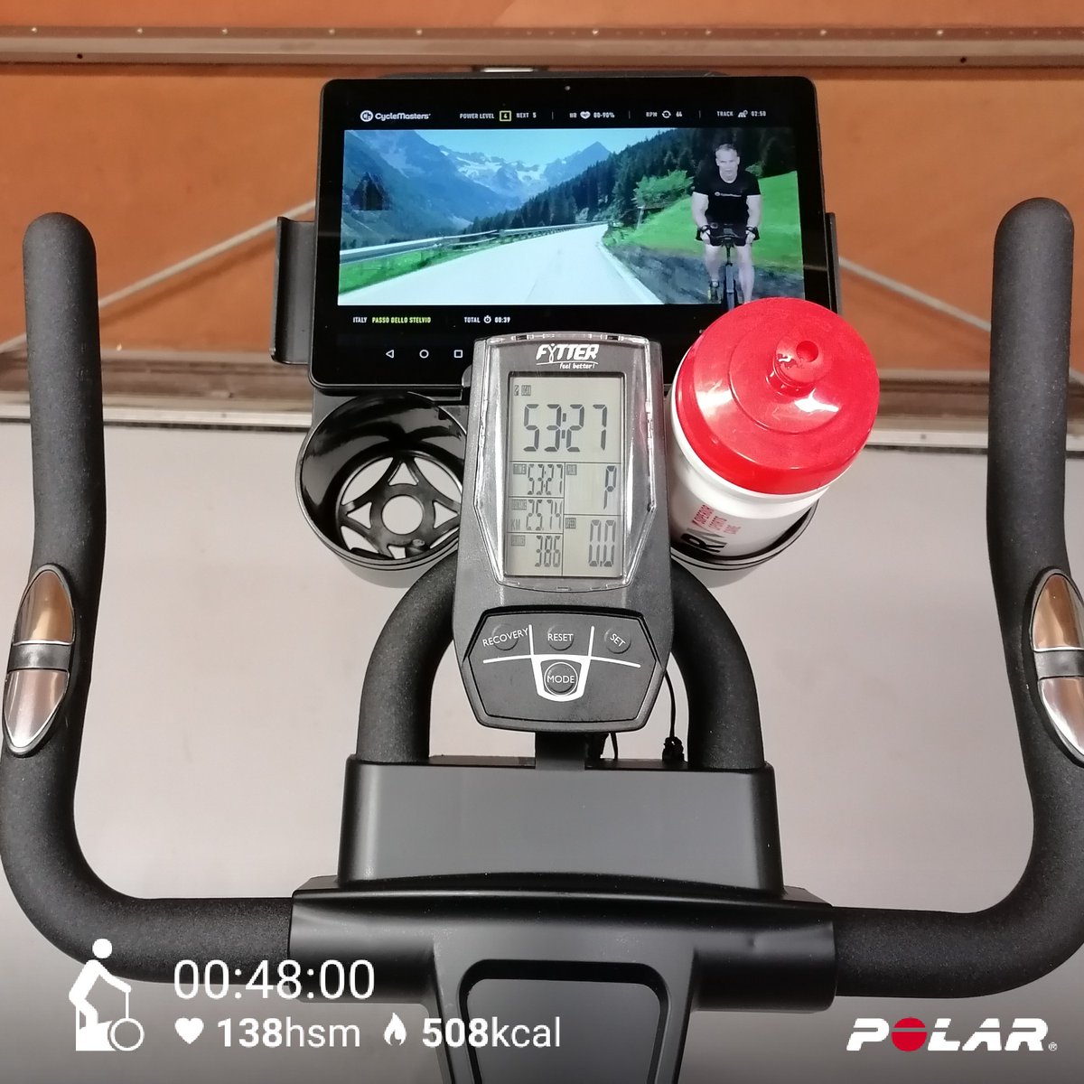 krisvl_70's tweet photo. #PolarVantageM #Spinning #CycleMasters https://t.co/BZjxiTq6S2