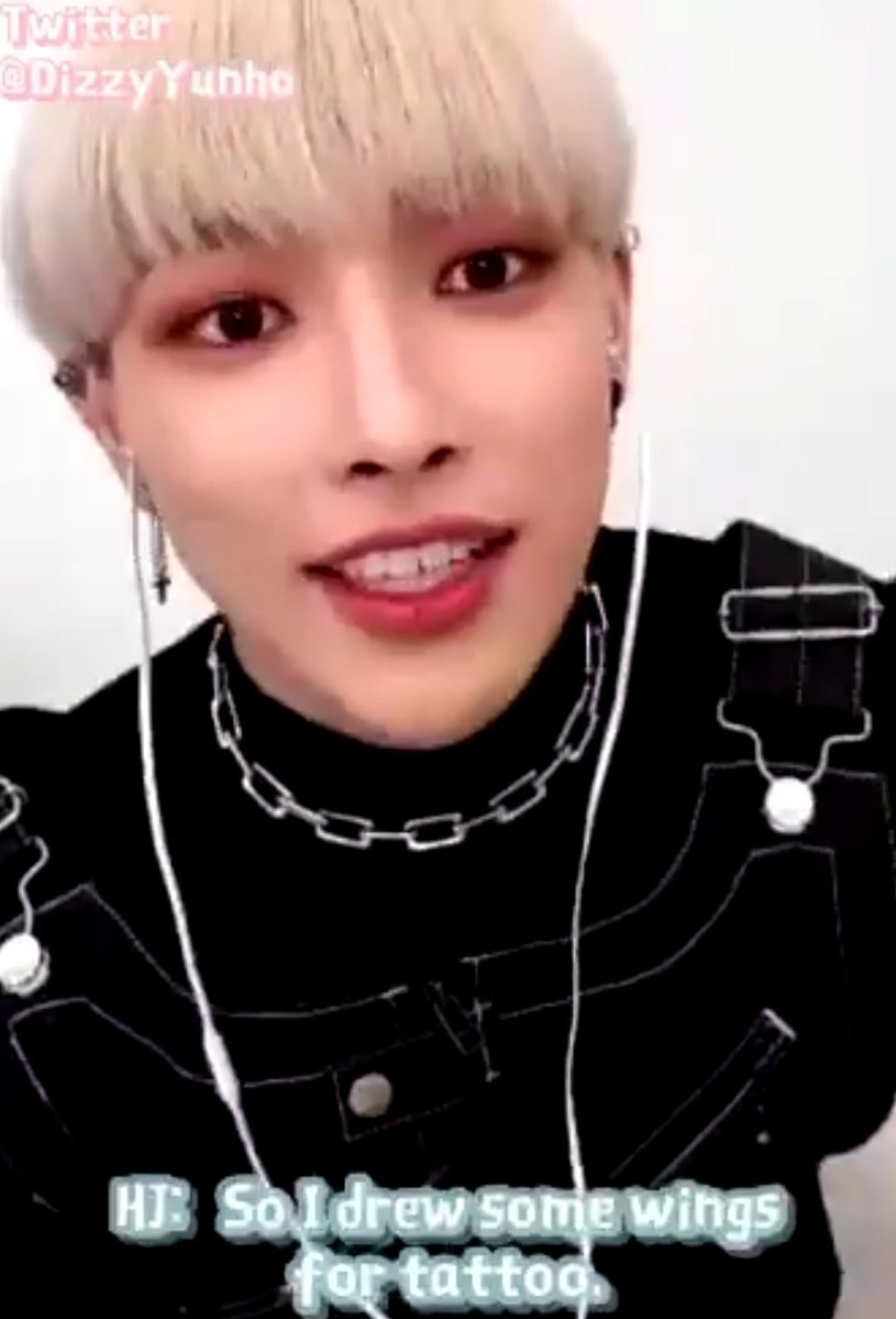 seonghwawa's tweet photo. omg hongjoong's tattoo is real he designed it himself and has a deep meaning too <3 https://t.co/buBbhsHEyk