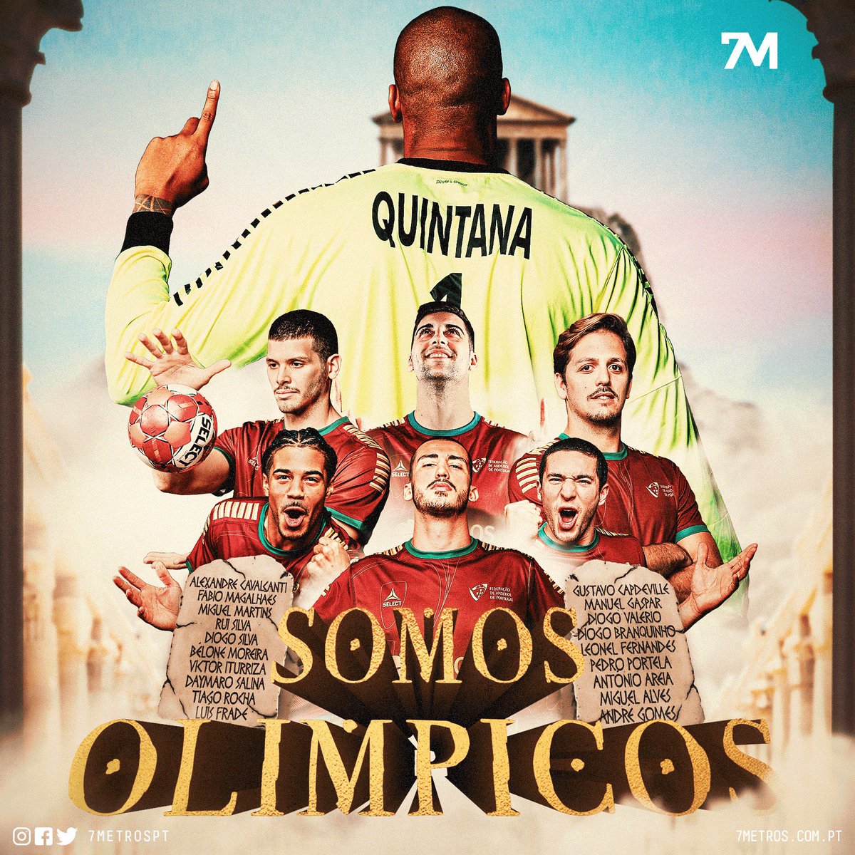 7metrosPt's tweet photo. 🇵🇹 HERÓIS SÃO OLÍMPICOS 🇵🇹 

Os nossos Heróis do Mar venceram a seleção francesa e garantiram o apuramento para os Jogos Olímpicos!

Muitos parabéns a toda a equipa e comitiva por escreverem mais uma página dourada na história! 

Deixaram-nos a nós , e a ele, orgulhosos! https://t.co/35gbU2k5MI