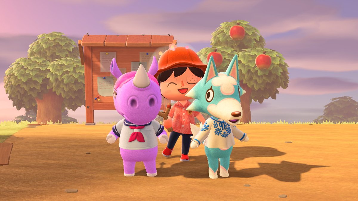 ac_larri's tweet photo. they r lesbians  #AnimalCrossing #ACNH #NintendoSwitch https://t.co/CQXh4hRtfn