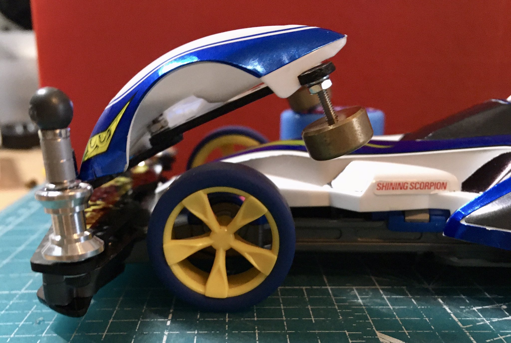 時速53kmタミヤ田宮ミニ四駆提灯カスタムシャイニングスコーピオン完成品 ミニ四駆【タミヤ公式】🚗🏁 on X: 