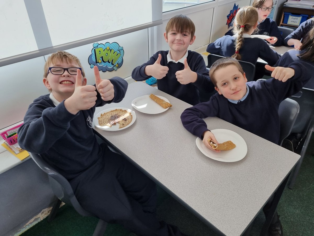 njsrs's tweet photo. Despite the mishaps, the pancakes went down a treat! https://t.co/n5uZ3pvJFT
