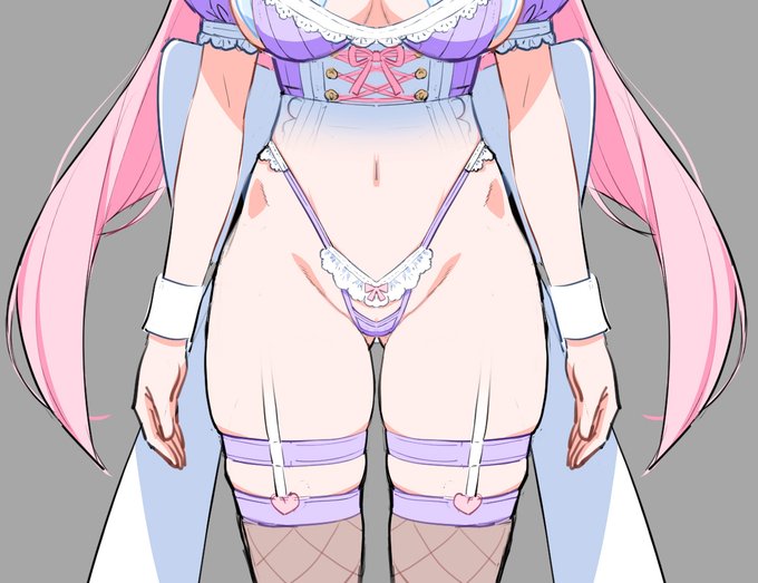 映ることはないと思うけど
ショーツの設定

月子(@tsukikosukotte )さんの
真の姿(Vtuber)のデザイン制作中✨ 