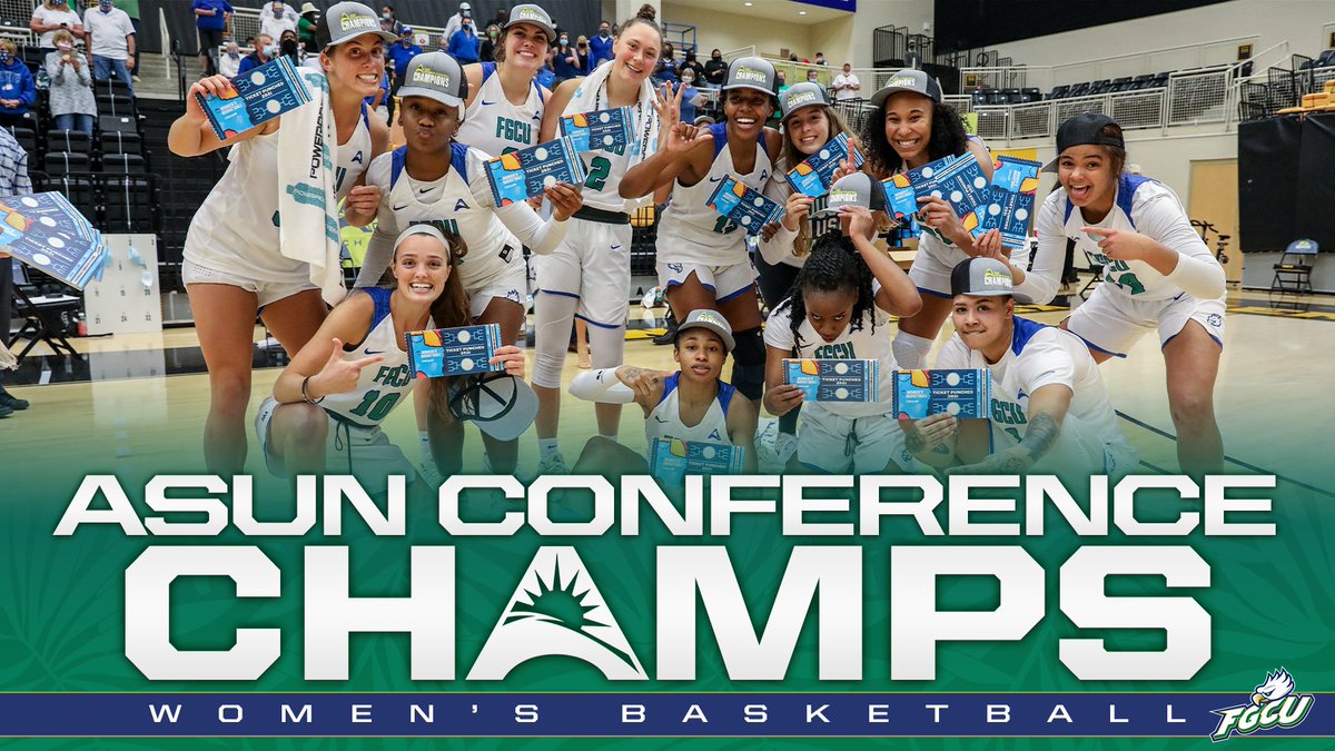 Back to back to back to back to back! 

The Eagles have now won an all-time ASUN record 🖐 straight conference tournament championships, breaking a tie with FIU (1993-96). 🏆