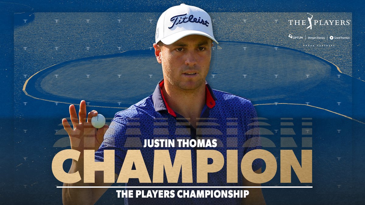 An all-time weekend run.

<a href="/JustinThomas34/">Justin Thomas</a> went from chaser to champion.

He's won @THEPLAYERSChamp. 🏆