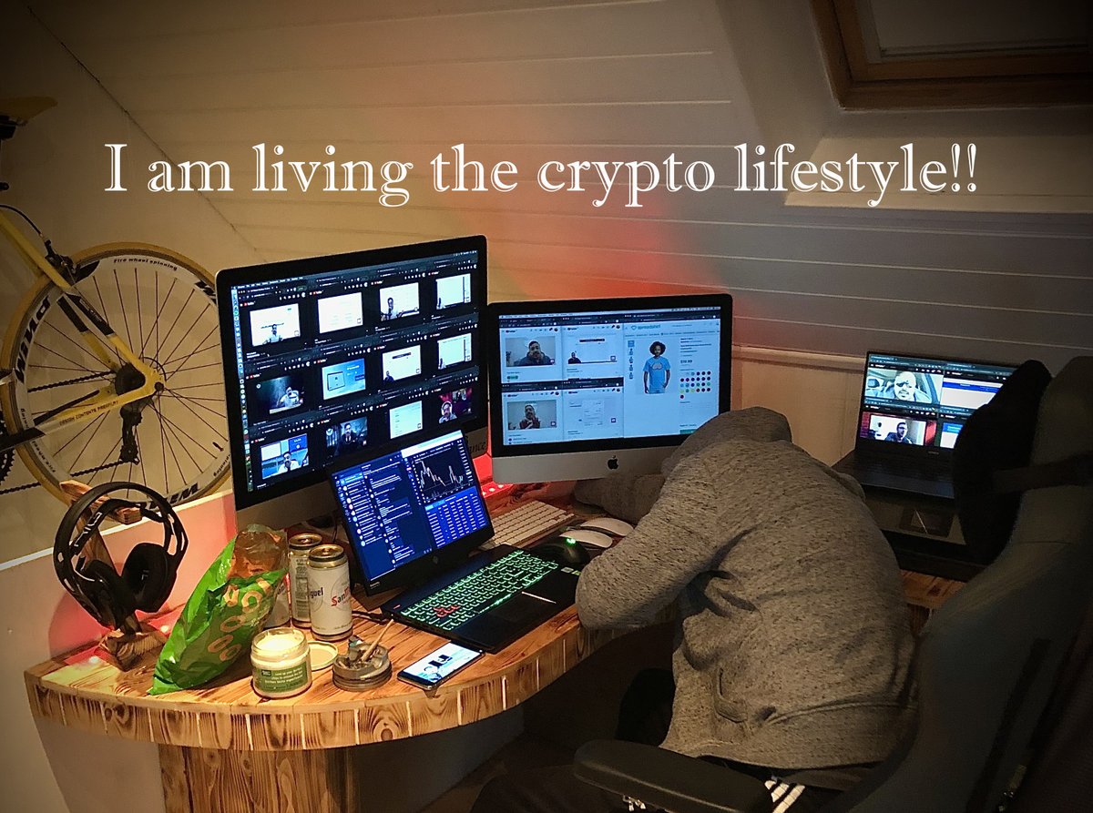 I am living the crypto lifestyle!! @TheCryptoLif7