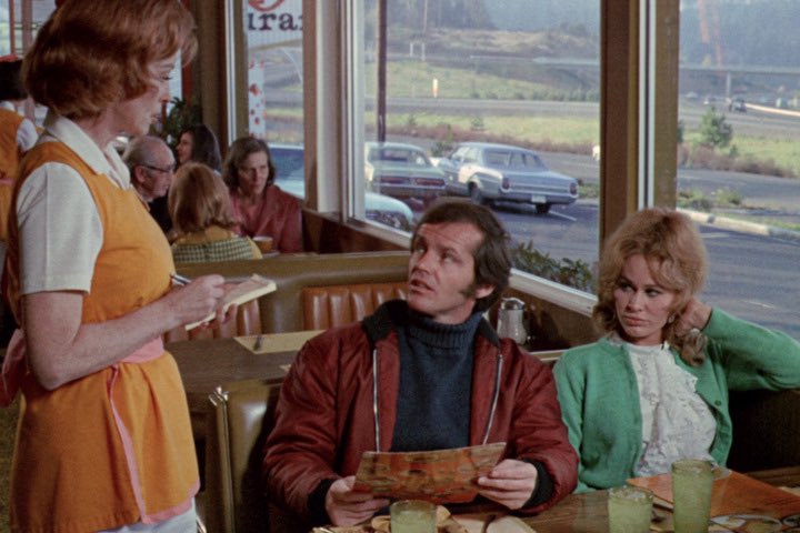 collegefilm's tweet photo. Who are you sharing a breakfast diner booth with?
Five Easy Pieces (1970)
Groundhog Day (1993)
Pulp Fiction (1994)
The Big Lebowski (1998) https://t.co/k3WOfH7F2R
