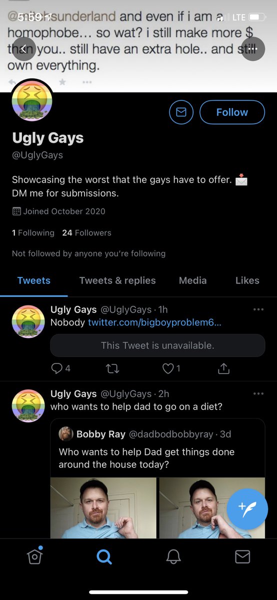 CanceledGays's tweet photo. this is super fucking toxic and gross @UglyGays https://t.co/x24WZl0afb
