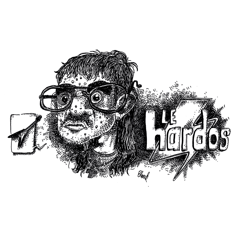 bloukBlouk's tweet photo. Le Hardos 🤘🏻 #Hardos #MetalHead #artontwitter #rtArtBoost  #art #illustration #drawing  (♻️) https://t.co/Hwq2EvE7mo