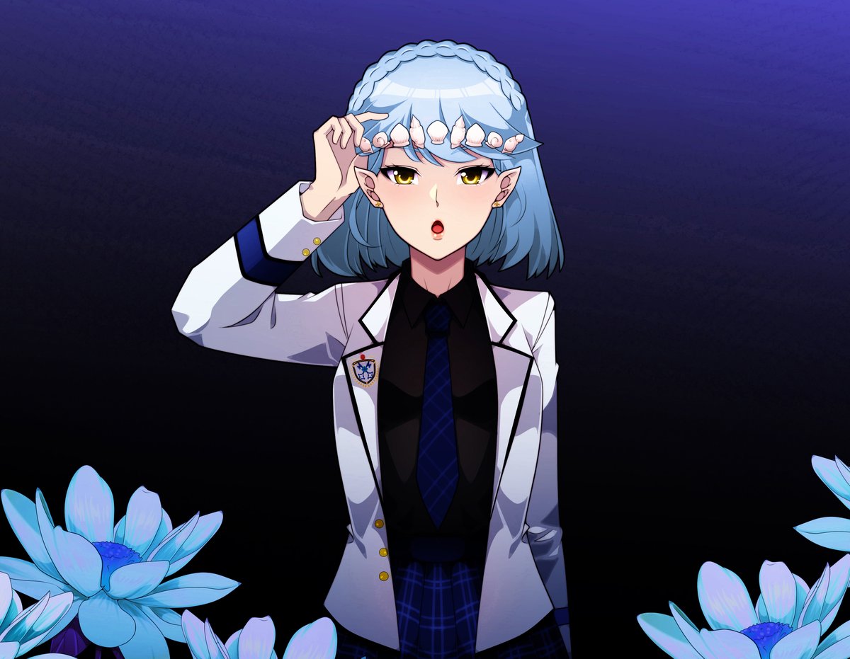 js_author's tweet image. Say hello to the third character art - Reika Watanabe #ayamatsuchronicles