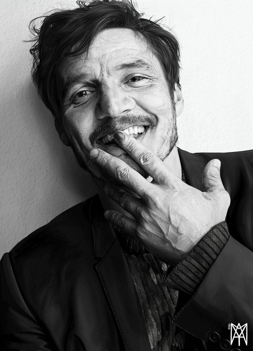 Ajohno389's tweet photo. I don't usually post here anymore, but finally after 62+ hrs over 8days, honestly i enjoyed every single second. Was excited to work on it daily! I finally finished my piece of @PedroPascal1 not that i think he will see it ahah but enjoy! Thanks for being awesome. #artist https://t.co/UEUKDzfJL6