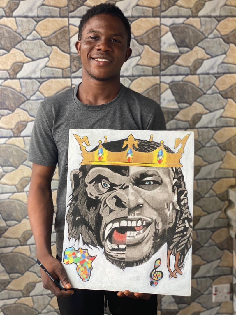 shollytouch_art's tweet photo. @burnaboy  ,One day I no say e go better I go carry Grammy
Because anything way better require planning
@burnaboy 
@BurnaBoySource @SpaceshipCollec 
@BukiHQMedia 
@GRAMMYMuseum @RecordingAcad @TheNamix 
#grammy 

Man with full entertainment spirit 🔥🔥
Congratulations
❤️❤️😊 https://t.co/SQBGaoqxzD