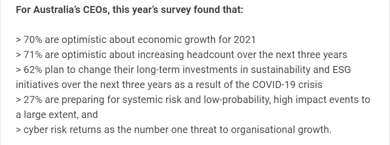 qqian's tweet photo. PwC Australia’s 24th CEO Survey https://t.co/TLIKA24NVu https://t.co/74wZHv6PR4
