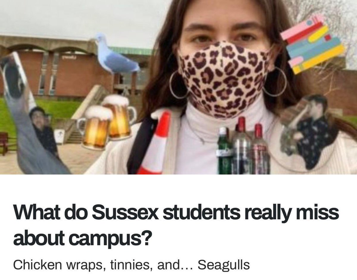 Only in Brighton 📍

In episode 5 we will be discussing what Sussex students miss the most about being on campus 📚

Comment below what you miss 👇🏼

Make sure to tune in to hear what Janelle, Taylor and David miss the most 🎙 

#Thebigstudentpodcast