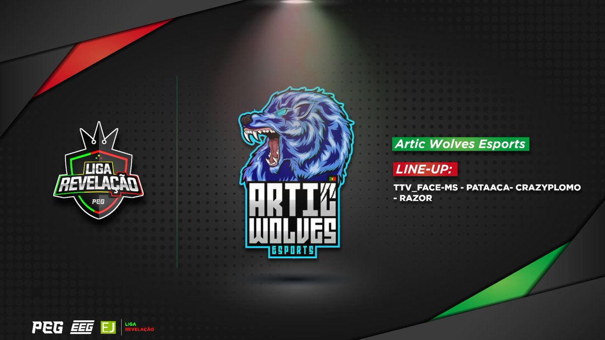 EuJogador's tweet image. Os #ArcticWolves são a 11.ª equipa a marcar presença na Liga Revelação Season 3!