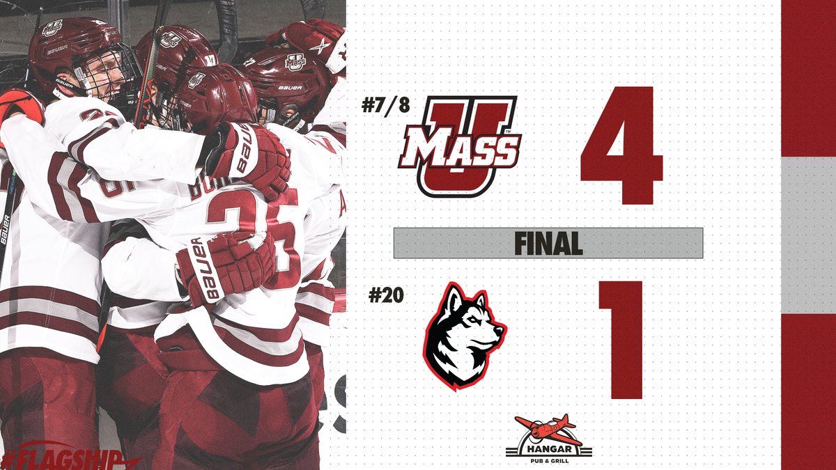UMassHockey's tweet photo. Moving on ✅

#NewMass | #Flagship 🚩 https://t.co/SLfv3cTZb7