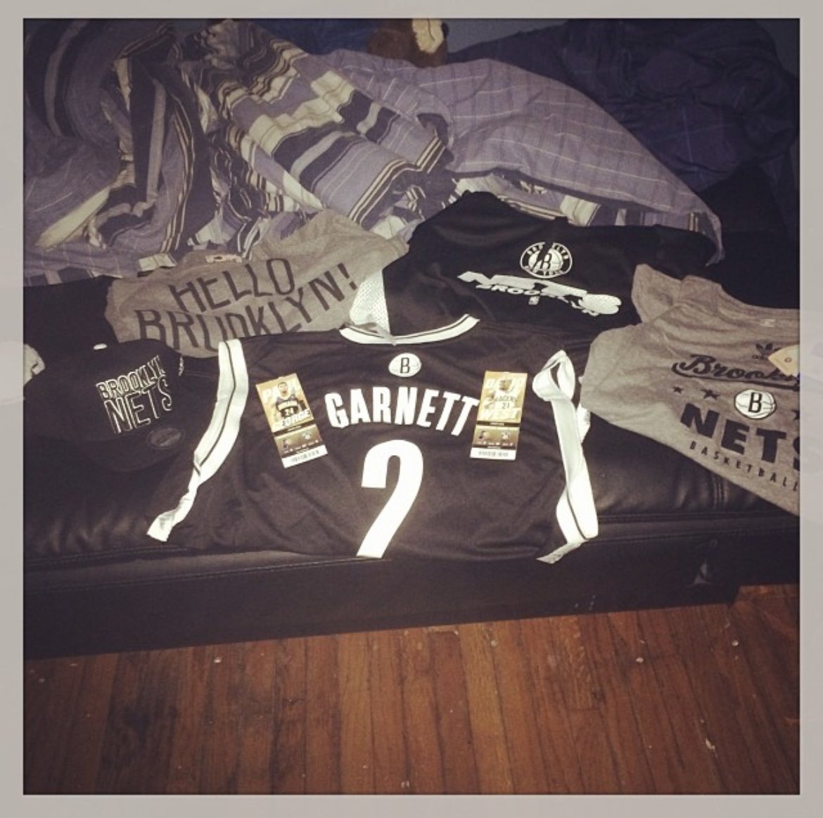 Byrd778's tweet photo. As the only @BrooklynNets fan in Indianapolis I need help getting solid tickets to the game Wednesday. Someone help a homie. 🥺👉👈

I just want them to hear me cheering them on. I mean I have a Garnett jersey for crying out loud. https://t.co/5bsUxPBYUE