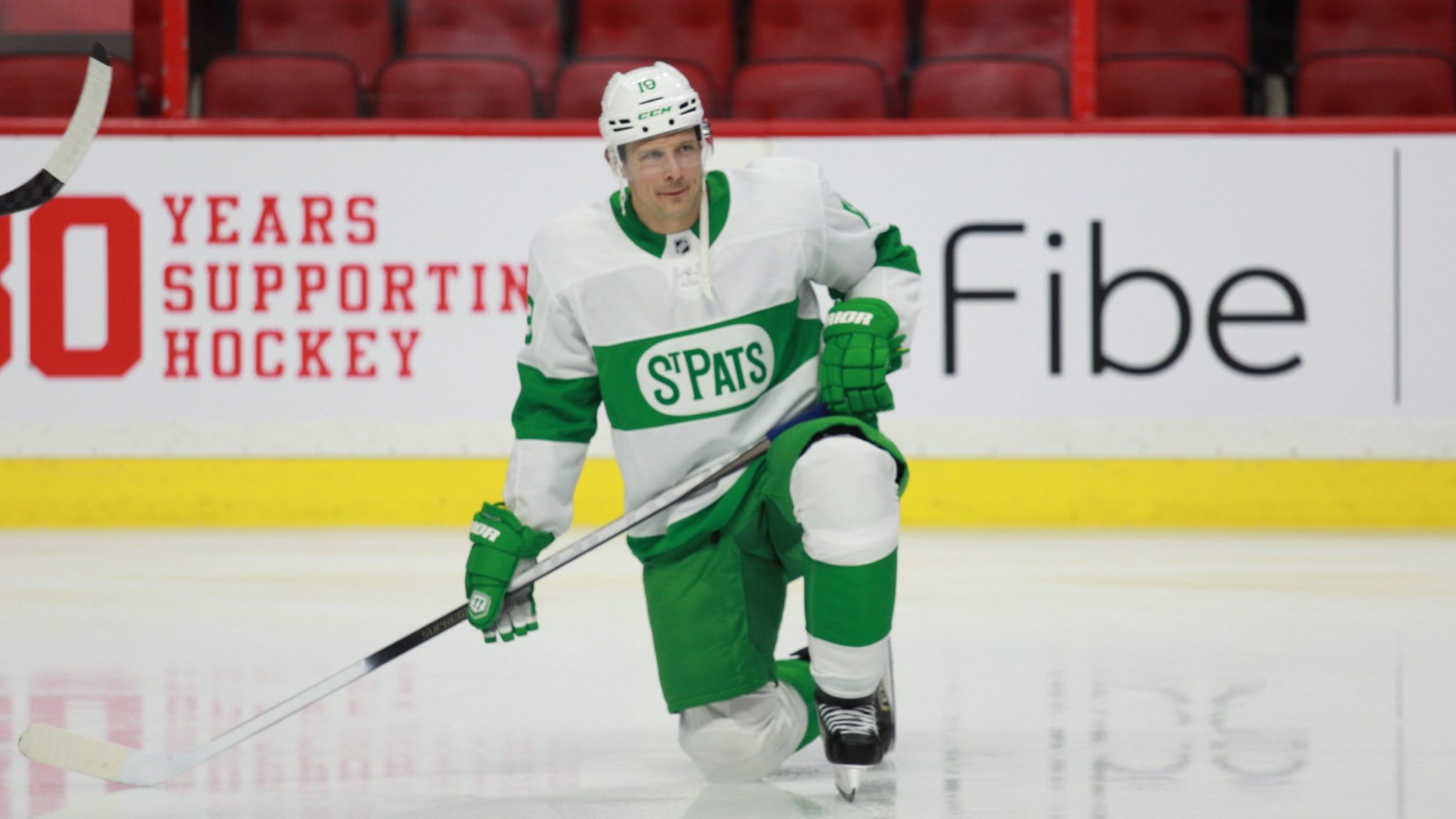 Toronto Maple Leafs on X: Geared up in green & white