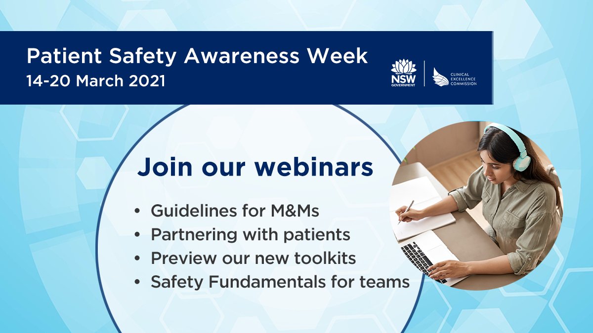 Get involved in Patient Safety Awareness Week – there's activities every day to discover initiatives from the CEC that are making a difference at the front line: bit.ly/3eBwTRF

#PatientSafetyAwarenessWeek