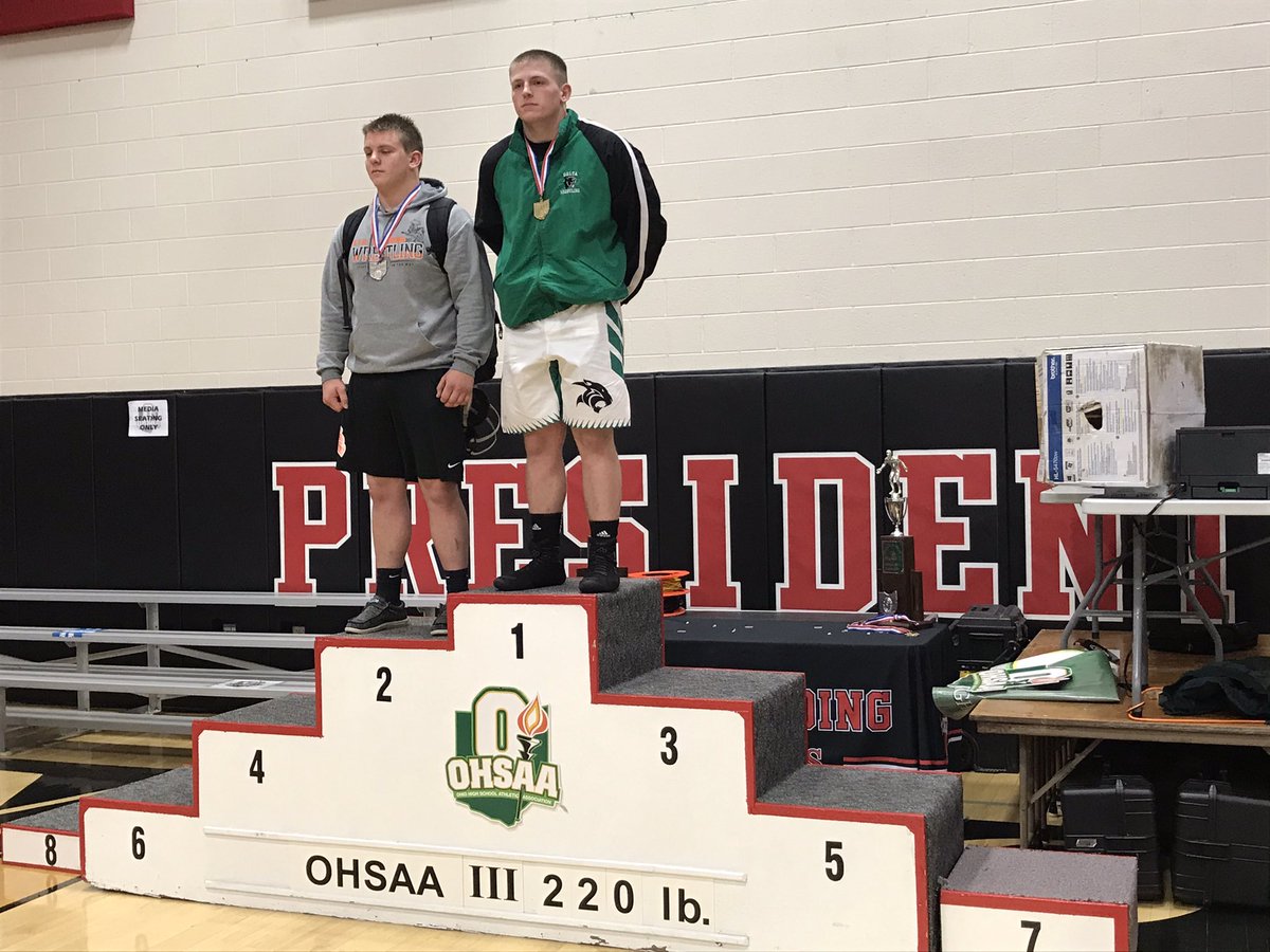Cade Limes places 2nd in the state tournament.