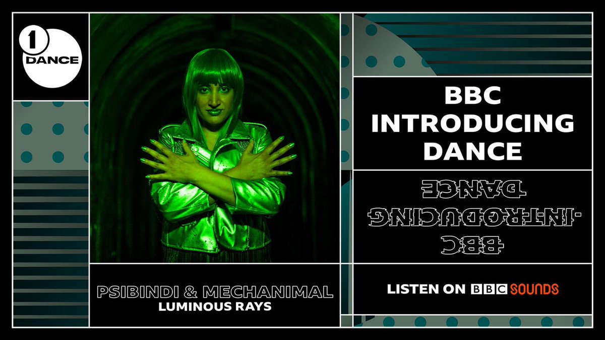 reshmabiring's tweet photo. Thrilled that my sister @djpsibindi will have her #psytrance track Luminous Rays, co produced with Mechanimal, played on @BBCR1 tonight from 12.30am on #BBCIntroducingDance 🙌🏽🤩 Listen in and get ready to boogie!! 😎🎶 https://t.co/SeIHV4AcEa