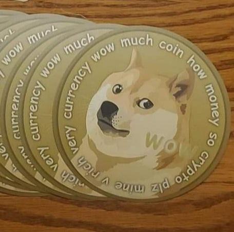 AllOutCanvases's tweet photo. @elonmusk Doge stickers go brrr https://t.co/kj49jBZ6re