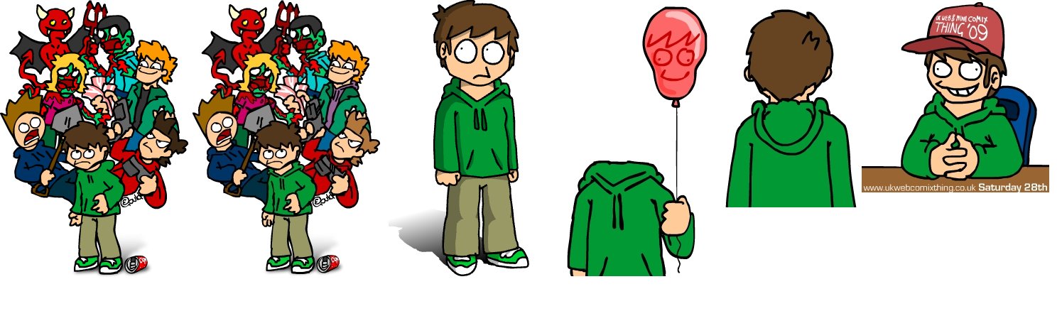 Lost Eddsworld on X: A faceless image of Matt, posted by Edd to