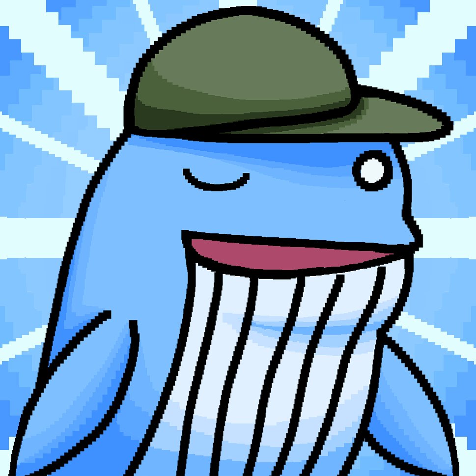 whales_we's tweet photo. Winner will receive this unique whale (worth 100 ETH)!
Giveawhale finishes on April 2nd 2021. 🐳 https://t.co/mPg0Px6XvK