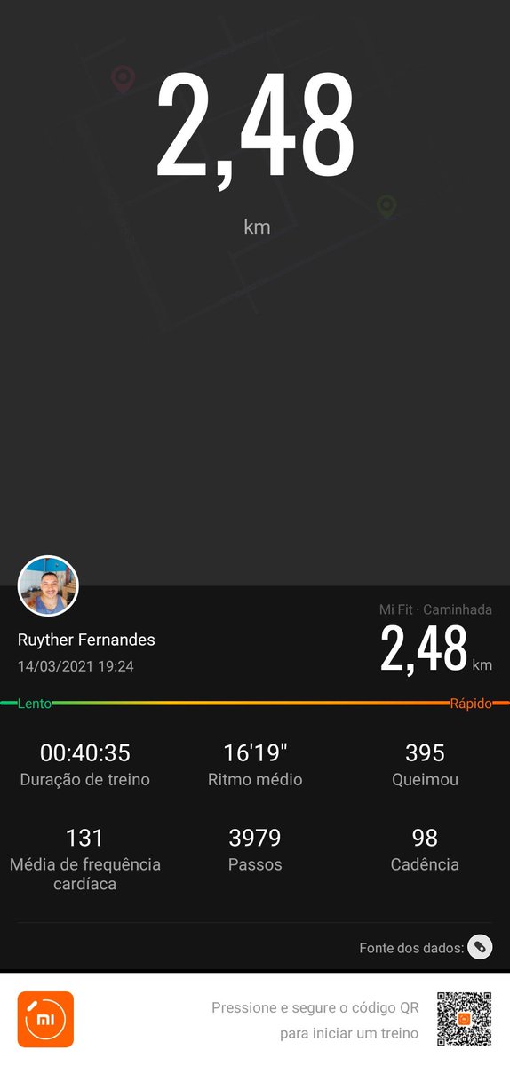 ruyther's tweet photo. Recomeçar 

#treino #caminhada https://t.co/lMlAx63Vtq