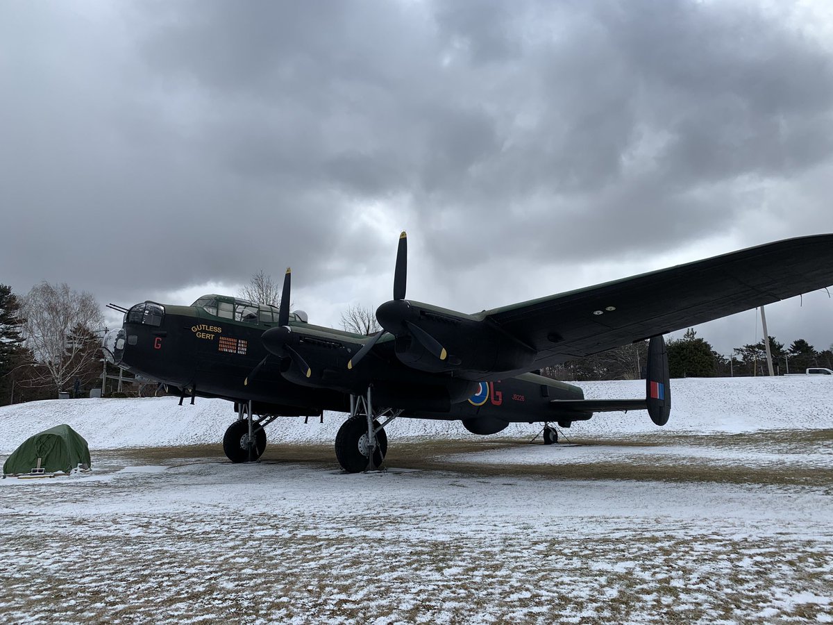 BriandEntremon1's tweet photo. Found this Warbird today ! Gutless Gert ! Survived 19 bombing missions over Europe from December 1944 to April 1945 ! @RCAF_ARC  #14wing #cfbgreenwood https://t.co/u0LKdk27aP