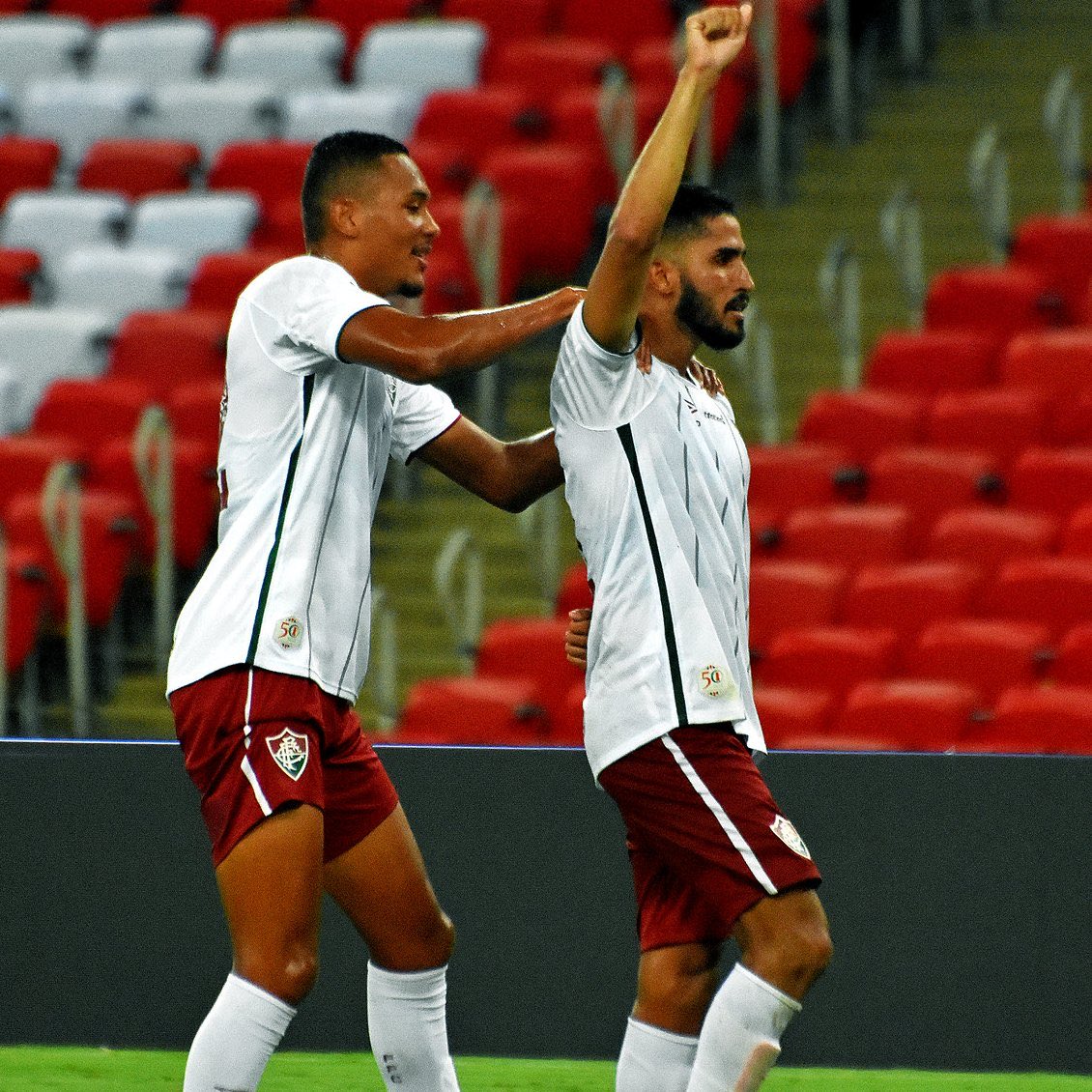 en_FluminenseFC's tweet photo. What a GREAT goal, my boy! Here is the fight until the end!😍👏

Celebrate the victory in the classic by scoring a great goal like Julião's! Come buy your white armor at #LojaDoFlu . Special promotion for those who are members:https://t.co/qDQSuHIVXB

📸 : Mailson Santana / FFC https://t.co/ZTyafenhIm