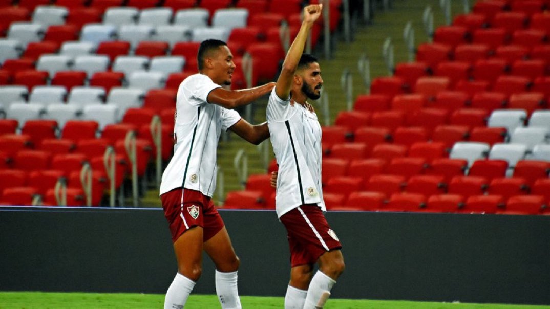 en_FluminenseFC's tweet photo. What a goal, WARRIOR!✊🏾🇭🇺

📸 : MailsonSantana / FFC https://t.co/NsbfMnOt7q