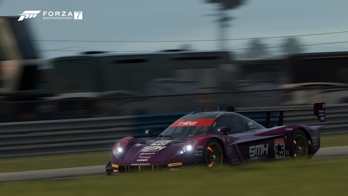 SMHforza's tweet photo. Well that went quite well! 👀

A great performance from both our AP teams at Sebring: #45 takes P10 provisionally to make it back-to-back top 10s, with #145 not far behind in P17.

In GT #123 finished a fantastic P22, having climbed 31 positions from their grid slot!

🟣🏁 https://t.co/4ngAVUgwmI