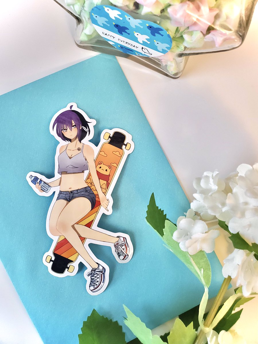chungink's tweet photo. I opened a sticker shop on Etsy (https://t.co/ehr2C48NhF). Here are some designs I have available. #etsy #etsystore #animestickers https://t.co/5uKAm8awoA