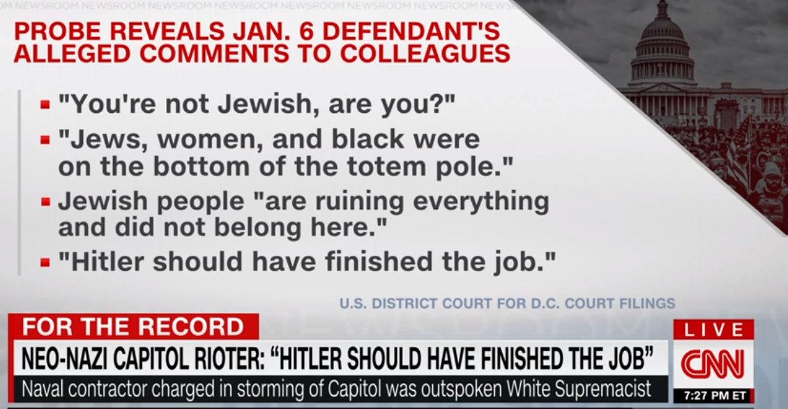 Emolclause's tweet photo. How the hell was this guy ALLOWED to remain in the Army Reserves even after these comments? Heads need to roll, folks. It's the only way we're going to CLEAN UP our military, FBI, et al
#TheResistance #SundayThoughts #DCInsurrection https://t.co/CMGYJXGFwL
