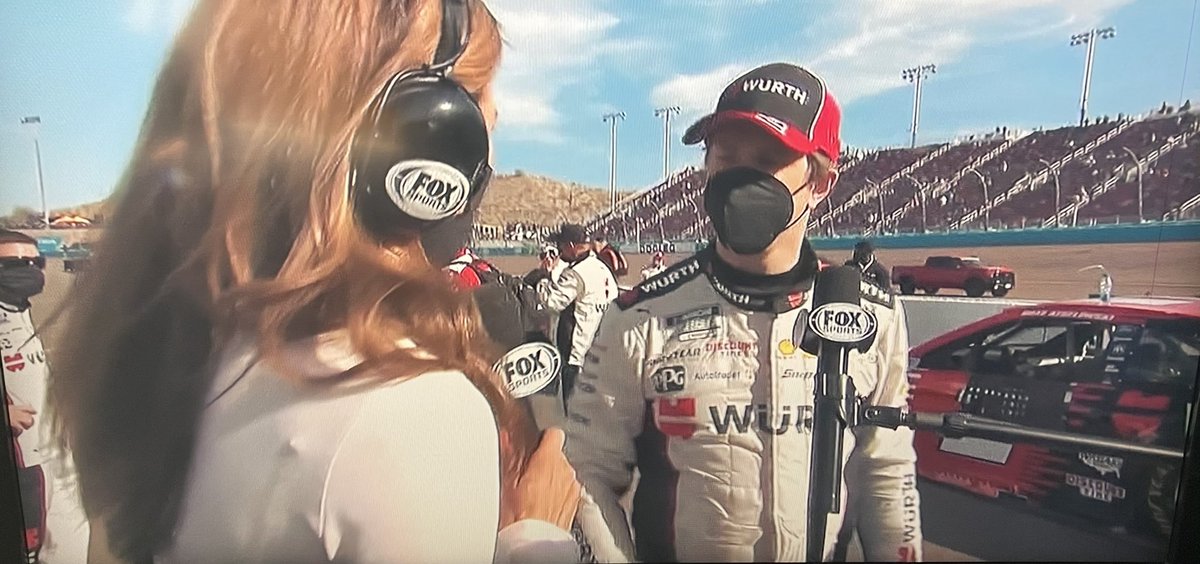 McGuireSuzette's tweet photo. Super proud of @keselowski @wurthracing @Team_Penske & the #2WurthCrew β€οΈπ€π€ a great P4 day! Great racing BKπͺ Loved watching the #2 Wurth Ford Mustang leading laps! Looked Amazing out front π₯
Wins are coming Bradπ#Bk2Fan4Life πππΊπΈπΊπΈππ https://t.co/ichNsmD0aK