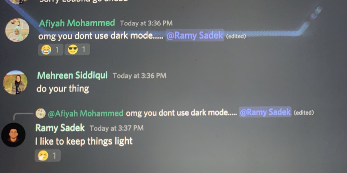 That’s a wrap on Mist weekend! 🎉 We’d like to end things off with a (weak) laugh brought to you by our creative director Ramy 🤣😅 see you at awards! 👀🏆