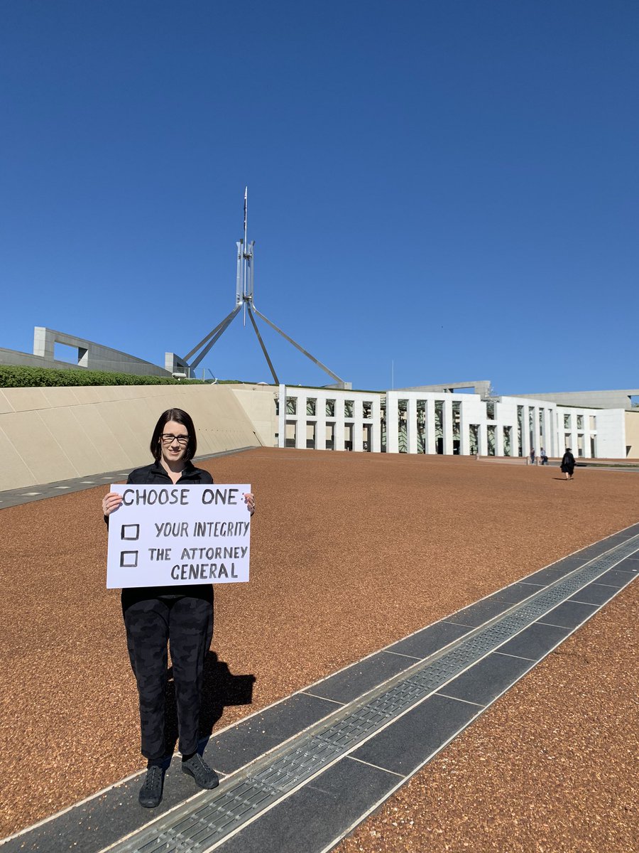 Here to send a message to the Prime Minister @march4justiceau #March4Justice #EnoughisEnough #March4JusticeCanberra