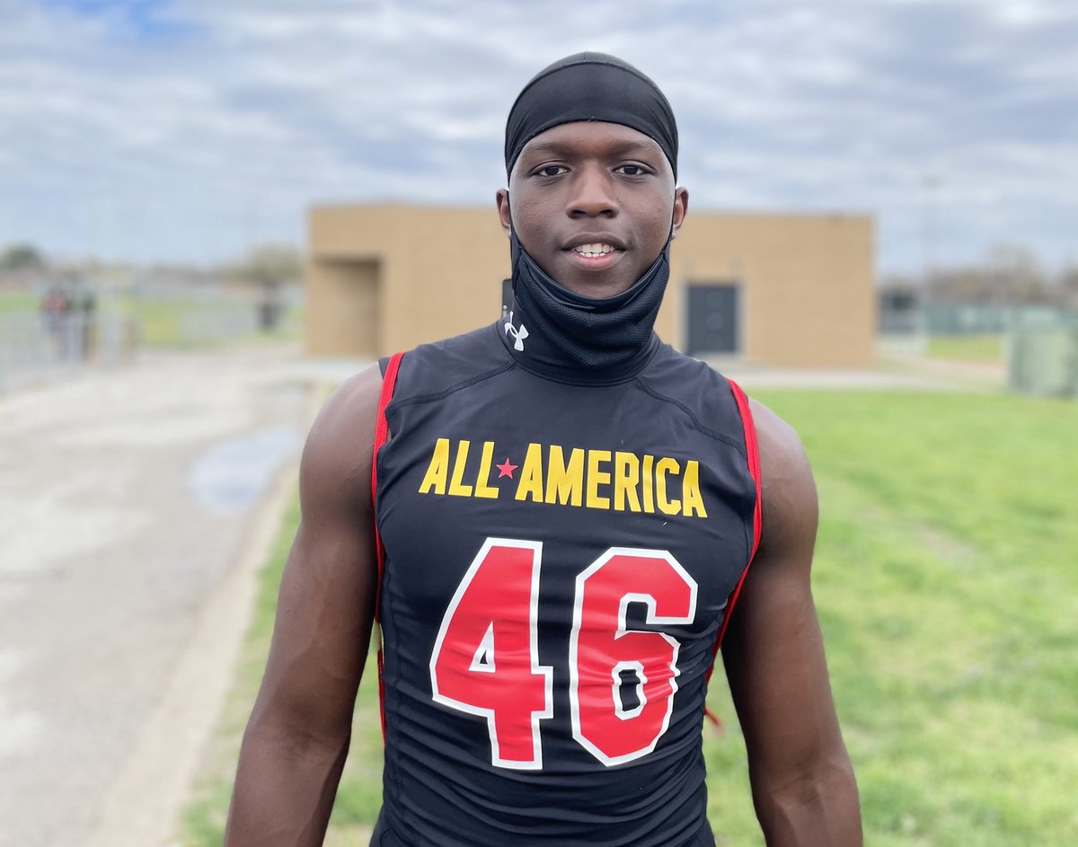 RedRaiderSports's tweet photo. Tenaha linebacker Jeremy Patton is closing in on 20 total offers and is a top #TexasTech priority. He is the younger cousin of former Red Raider WR Reginald Davis. 

As a junior Patton put up over 1000 yards on offense + 120 tackles on defense🤯 

Full interview coming to RRS https://t.co/0dPrhhqrqU