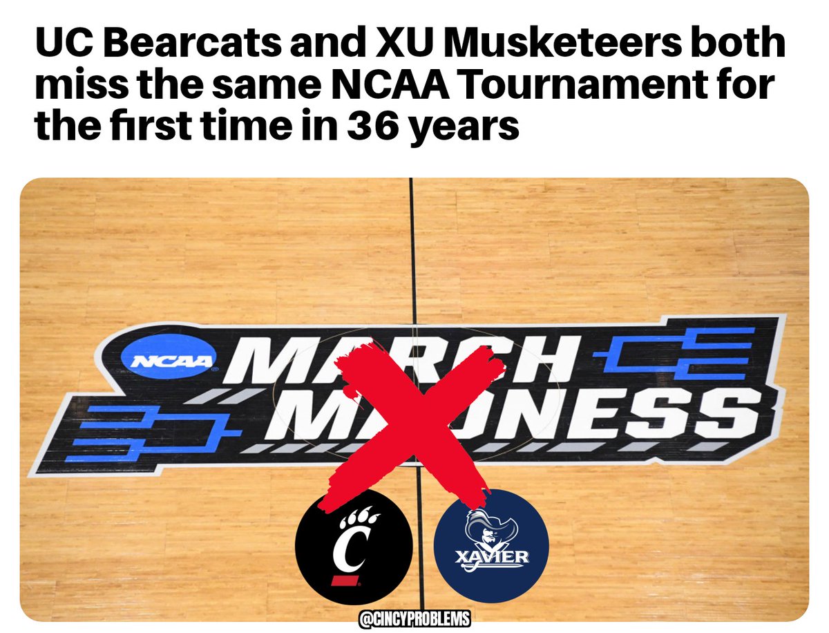 March Sadness. #Bearcats #Musketeers