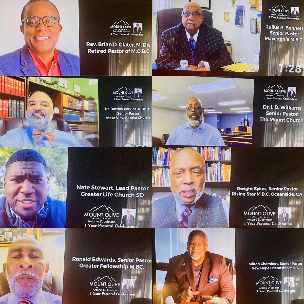 1 year Pastoral Celebration #TableTalk #PastorJohnson #PastorBrooks #WorldPandemic #PersonalPandemic #GodWillIncreaseYourValueInTheDarkTimes #BePartOfTheExperience #LetGodUseYou #PeopleWhoCant-Critique #SometimesGodHasToRemoveYouToShowYourValue