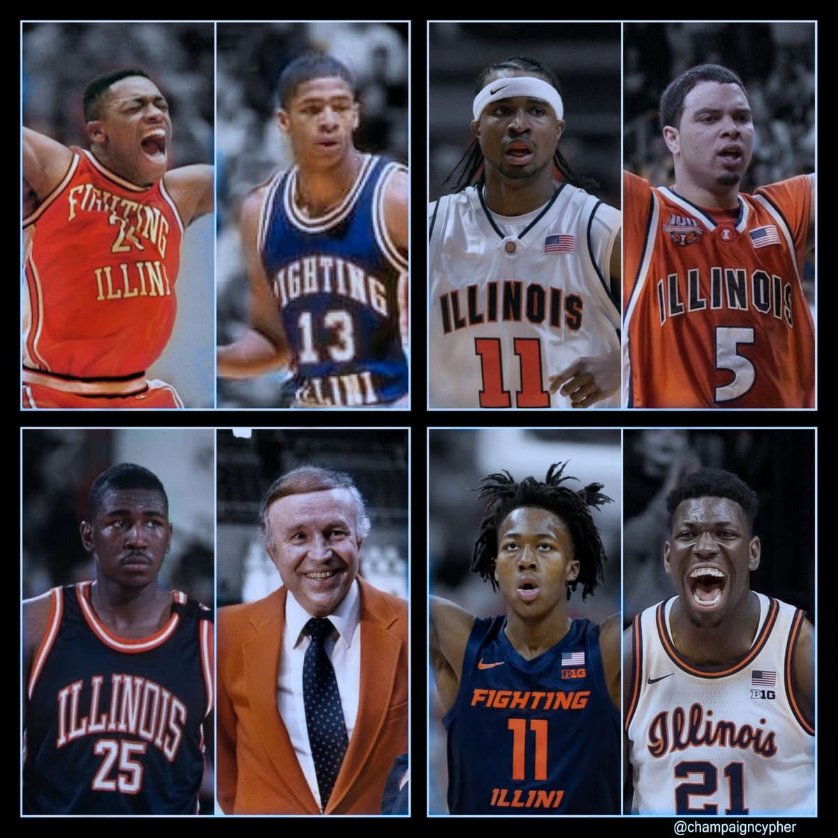 Who is your favorite Illini Basketball duo? 🏀🏆 #MarchMadness