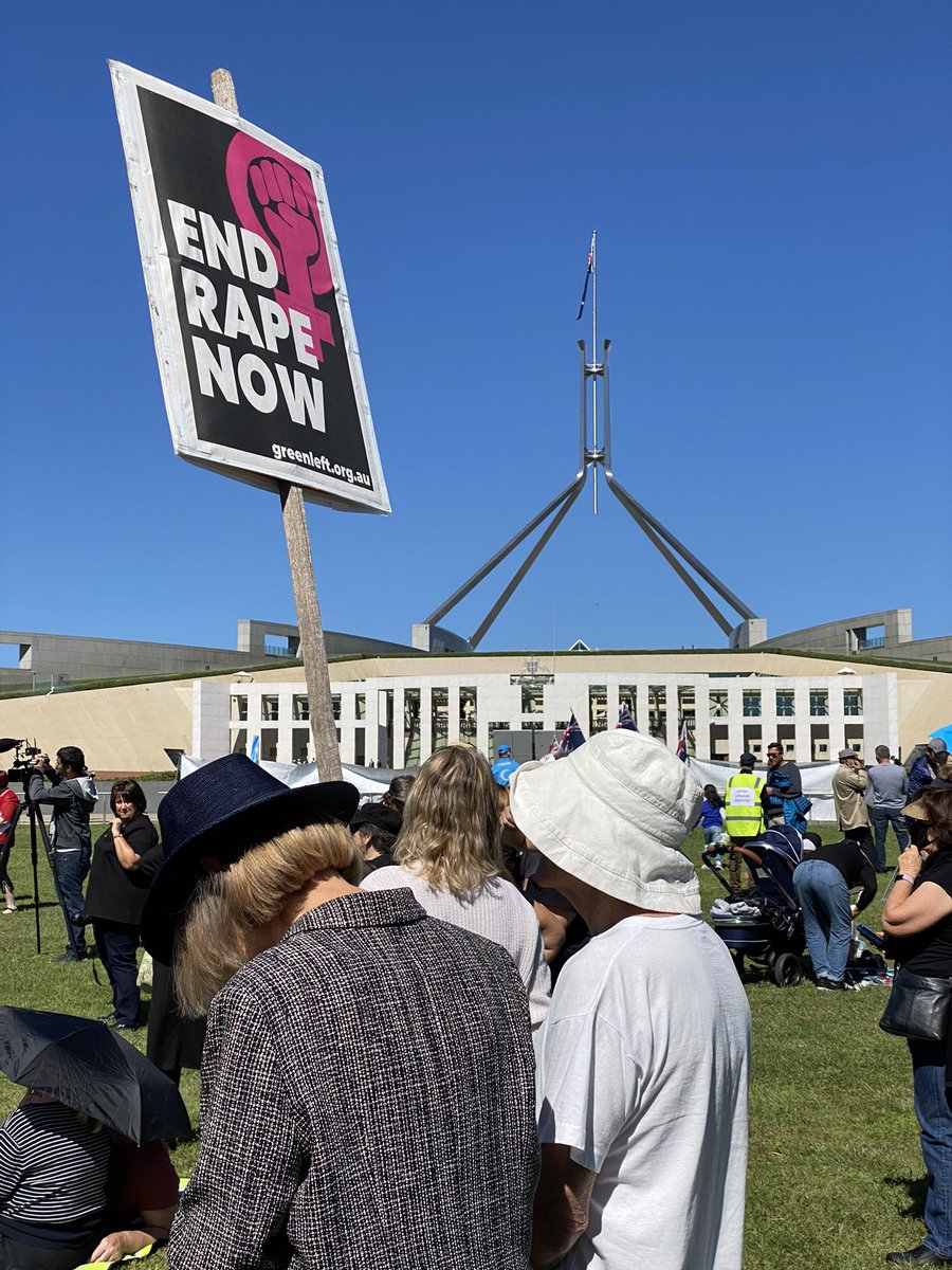 Great signs!!✊❤️#March4JusticeCanberra