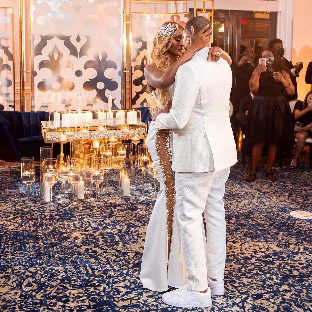 10.10.20💍 “Love conquers all. God's will be done.”🙏🏽 #rhoa #cynthia  @ItsMikeHill, image size:1200x1199