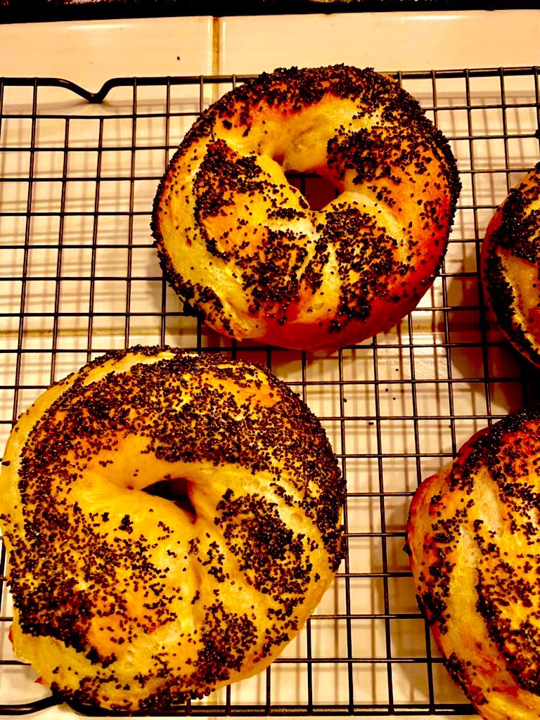 The bagels you’re about to make aren’t going to be uniform and perfect like modern bagels, even when with lots of practice. This is the old way, and it tensions the dough in a way that produces and INCREDIBLE bite and texture. It takes lots of practice and skill. It’s worth it.