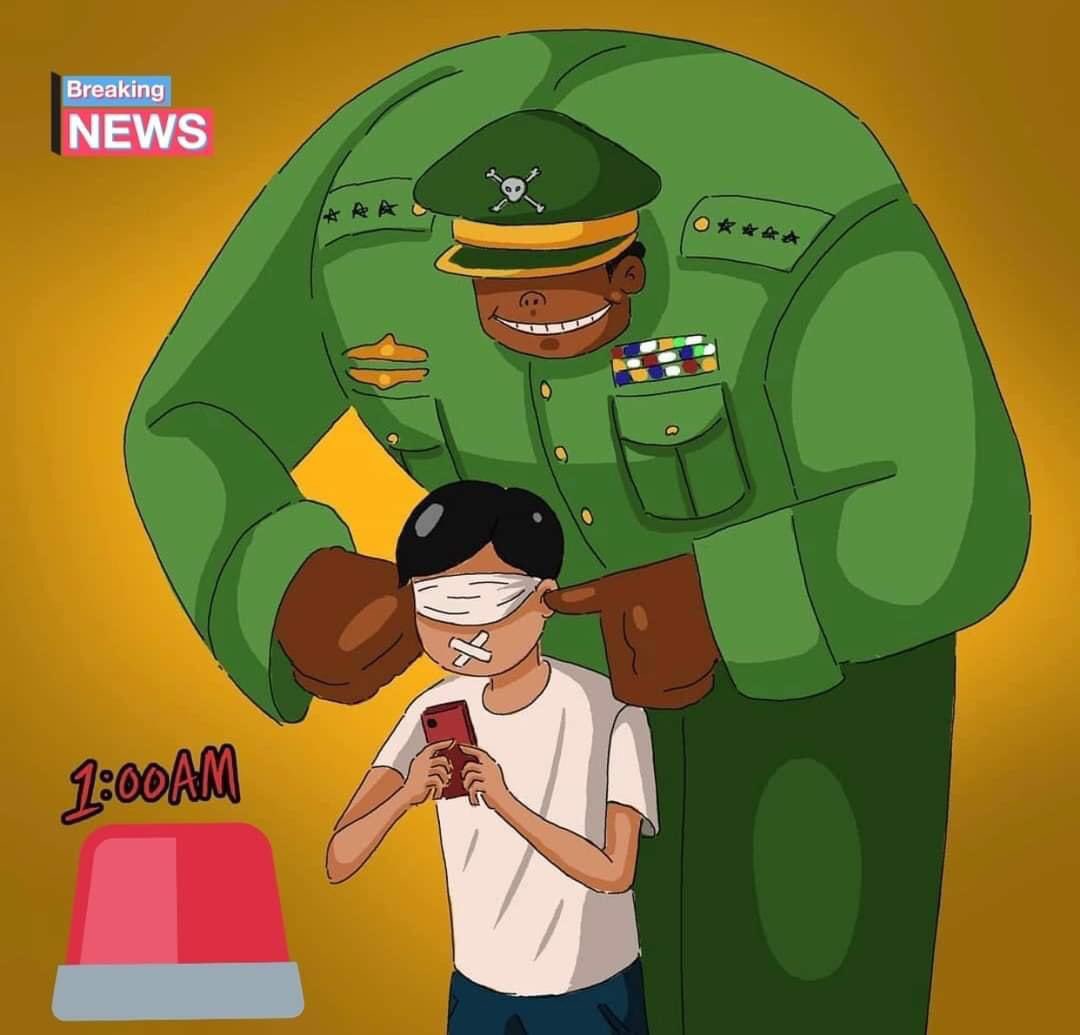 All mobile Internet data cut off in Myanmar. (limitless)
Rumor running around that wifi will be cut off soon. 
Daily dead toll is raising by Military Terrorism. 
Hello World, If we don't die let's meet again. 
BLOODTHIRSTY JUNTA
#WhatsHappeningInMyanmar
#March15Coup